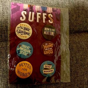 SUFFS broadway musical button set+bonus playbills!